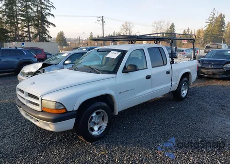 2002 Dodge Dakota Sport z USA, uszkodzony, nr VIN 1B7HL38X92S694711